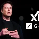 elon musk with grok icon